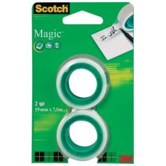   3M SCOTCH Ragasztószalag, 19 mm x 7,5 m, 3M SCOTCH "Magic tape 810"