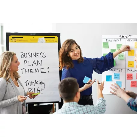 3M POSTIT Öntapadó jegyzettömb, "Z", 76x76 mm, 4+2x90 lap, 3M POSTIT "Carnival", vegyes