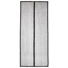   HOME Szúnyogháló, mágneses, ajtóra, 90x210 cm, HOME, fekete