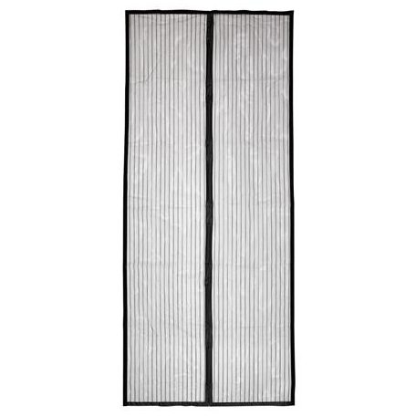 HOME Szúnyogháló, mágneses, ajtóra, 90x210 cm, HOME, fekete