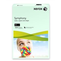   XEROX Másolópapír, színes, A3, 80 g, XEROX "Symphony", világoszöld (pasztell)