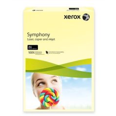   XEROX Másolópapír, színes, A4, 160 g, XEROX "Symphony", világossárga (pasztell)