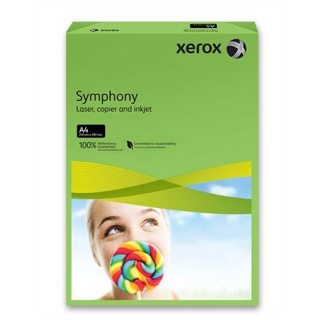 XEROX Másolópapír, színes, A4, 80 g, XEROX "Symphony", sötétzöld (intenzív)