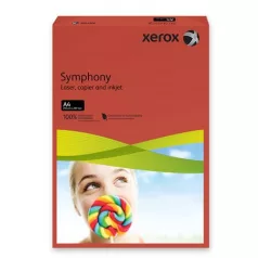   XEROX Másolópapír, színes, A4, 80 g, XEROX "Symphony", sötétpiros (intenzív)