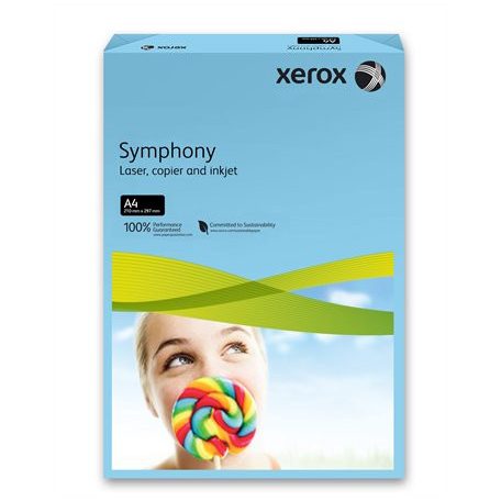 XEROX Másolópapír, színes, A4, 80 g, XEROX "Symphony", sötétkék (intenzív)