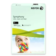   XEROX Másolópapír, színes, A4, 80 g, XEROX "Symphony", világoszöld (pasztell)