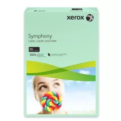   XEROX Másolópapír, színes, A4, 80 g, XEROX "Symphony", zöld (közép)