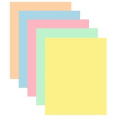   XEROX Másolópapír, színes, A4, 80 g, 5x50 lap, XEROX "Symphony", pasztell mix