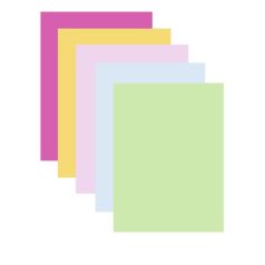   XEROX Másolópapír, színes, A4, 80 g, 5x50 lap, XEROX "Symphony", közepes mix