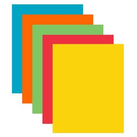 XEROX Másolópapír, színes, A4, 80 g, 5x50 lap, XEROX "Symphony", intenzív mix