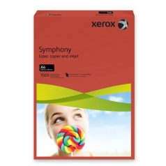   XEROX Másolópapír, színes, A4, 160 g, XEROX "Symphony", sötétpiros (intenzív)