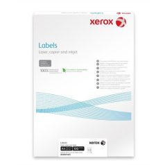   XEROX Etikett, univerzális, 63,5x38,1 mm, kerekített sarkú, XEROX, 2100 etikett/csomag