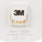 3M Porálarc, szelepes, 3M "9322+ Aura"