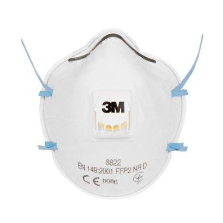 3M Porálarc, szelepes, 3M "8822 FFP2"