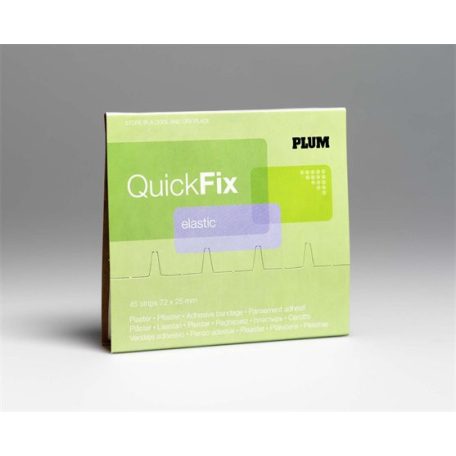 PLUM Sebtapasz utántöltő "Quick Fix",45 darabos, rugalmas textil, PLUM