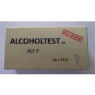 Kémiai alkohol-teszter, befújós, egyszer használható