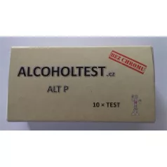 Kémiai alkohol-teszter, befújós, egyszer használható