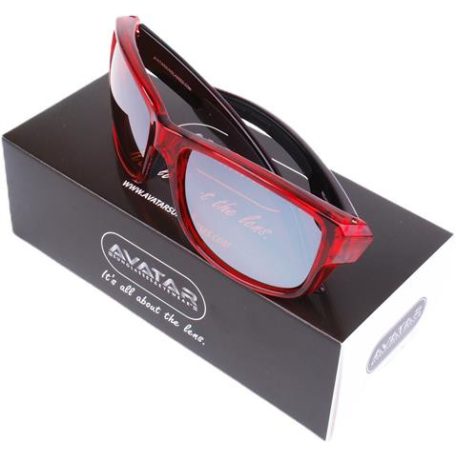 AVATAR Napszemüveg HD lencsével, AVATAR "Red Knight", piros