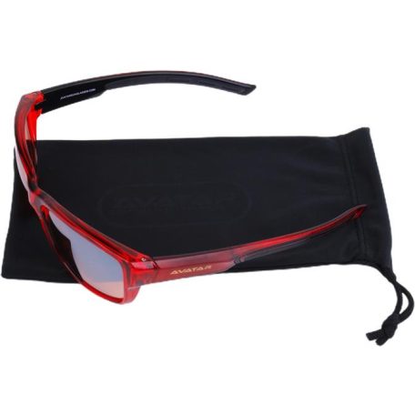 AVATAR Napszemüveg HD lencsével, AVATAR "Red Knight", piros