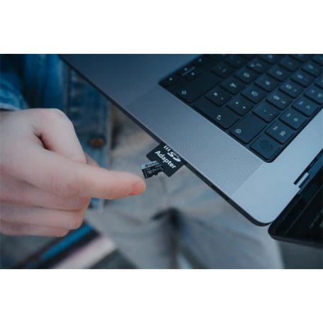 VERBATIM Memóriakártya, microSDXC, 128GB, CL10/U3, 90/45 MB/s, adapter, VERBATIM "PRO"