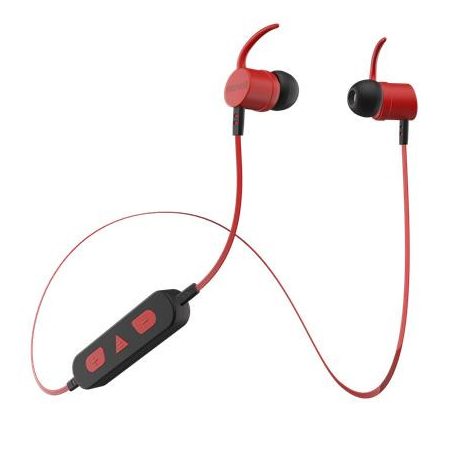 MAXELL Fülhallgató, vezeték nélküli, Bluetooth 5.1, mikrofonnal, MAXELL "Solid", piros
