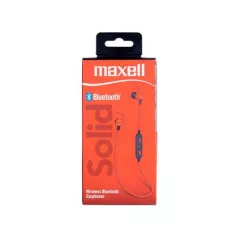   MAXELL Fülhallgató, vezeték nélküli, Bluetooth 5.1, mikrofonnal, MAXELL "Solid", piros