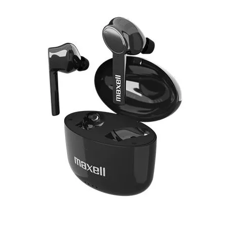MAXELL Fülhallgató, vezeték nélküli, Bluetooth 5.0, mikrofonnal, MAXELL "Bass 13", fekete