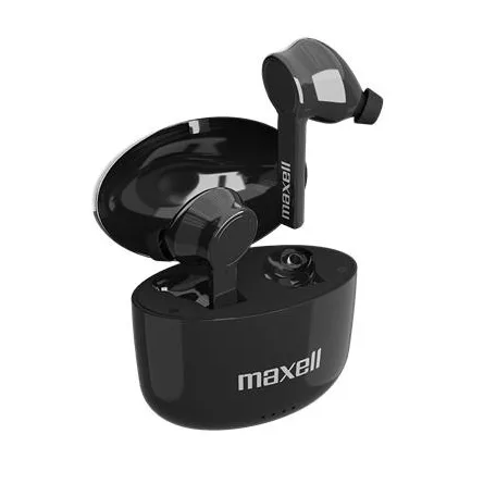 MAXELL Fülhallgató, vezeték nélküli, Bluetooth 5.0, mikrofonnal, MAXELL "Bass 13", fekete