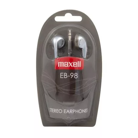 MAXELL Fülhallgató, MAXELL "Ear Buds 98", ezüst
