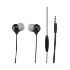 MAXELL Fülhallgató, mikrofonnal, MAXELL "Plugz", fekete