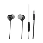 MAXELL Fülhallgató, mikrofonnal, MAXELL "Plugz", fekete