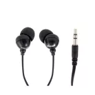 MAXELL Fülhallgató, MAXELL "Plugz", fekete