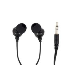 MAXELL Fülhallgató, MAXELL "Plugz", fekete