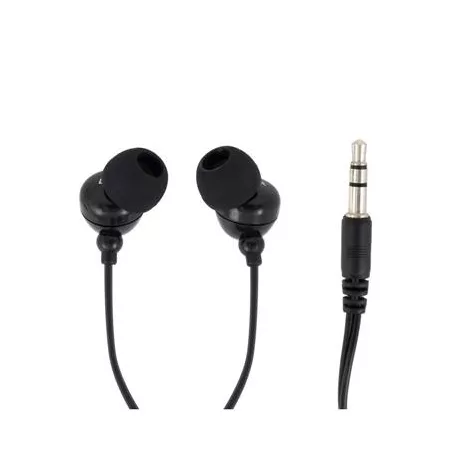 MAXELL Fülhallgató, MAXELL "Plugz", fekete