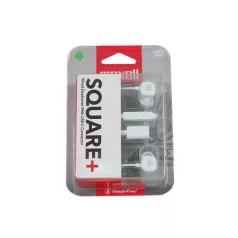   MAXELL Fülhallgató, mikrofonnal, USB-C, MAXELL "Square+", fehér