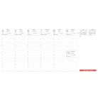 DAYLINER Naptár, asztali, fekvő, DAYLINER, "Oktáv"