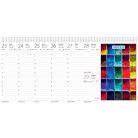 DAYLINER Naptár, asztali, álló, DAYLINER "Színek világa"