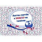 REALSYSTEM Asztali naptár, heti, 2026/2027 tanév, REALSYSTEM