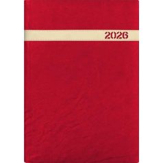  DAYLINER Naptár, tervező, B5, heti, DAYLINER, "The Boss", bordó