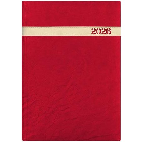 DAYLINER Naptár, tervező, B5, heti, DAYLINER, "The Boss", bordó