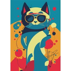   DAYLINER Naptár, tervező, A5, napi, DAYLINER "Colors Astro Cat"