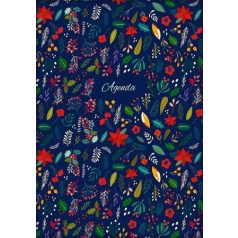   DAYLINER Naptár, tervező, A5, heti, DAYLINER, "Colors", Folk