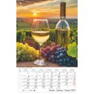 CSG Naptár, fali, CSG "Borvidék"