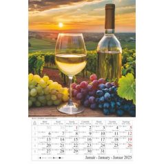 CSG Naptár, fali, CSG "Borvidék"