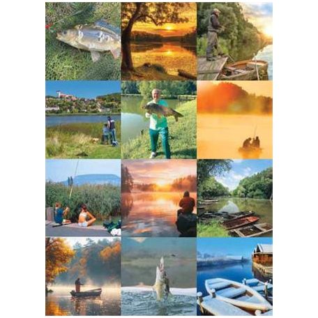 CSG Naptár, fali, CSG "Horgász" 