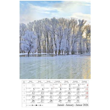 CSG Naptár, fali, CSG, "Vizeink"