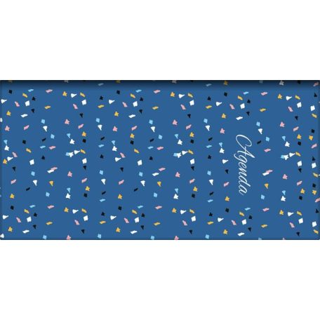 DAYLINER Zsebnaptár, fekvő elrendezésű, DAYLINER, "Colors Sky"