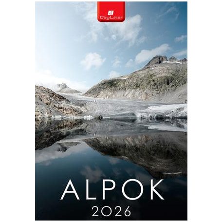 DAYLINER Naptár, fali, DAYLINER, "Alpok"