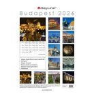 DAYLINER Naptár, fali, DAYLINER, Budapest