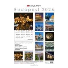 DAYLINER Naptár, fali, DAYLINER, Budapest